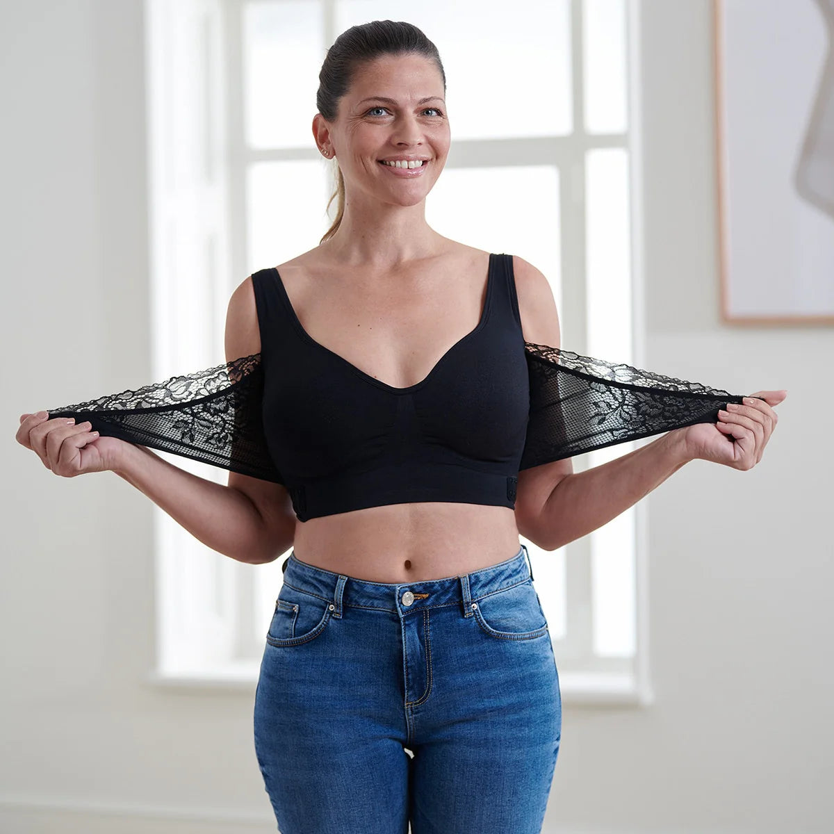 PACK DE 3 SUJETADORES PUSH-UP SIN AROS NI ENCAJE - COMFORTISSE PUSH UP BRA™
