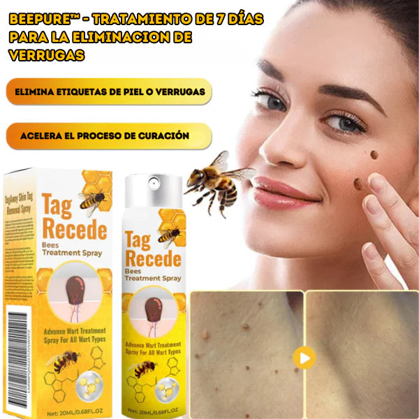 BeePure™ - Tratamiento de 7 Días para la Eliminacion de Verrugas 🐝
