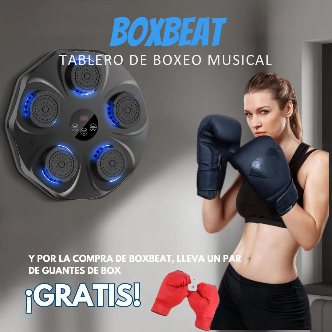 Tablero de boxeo musical - BoxBeat™ | Gratis guantes de box