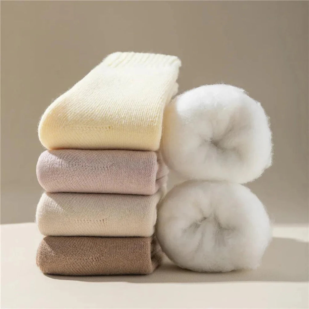 Medias Térmicas Abrigadas Con Felpa Interior (10 Pares)