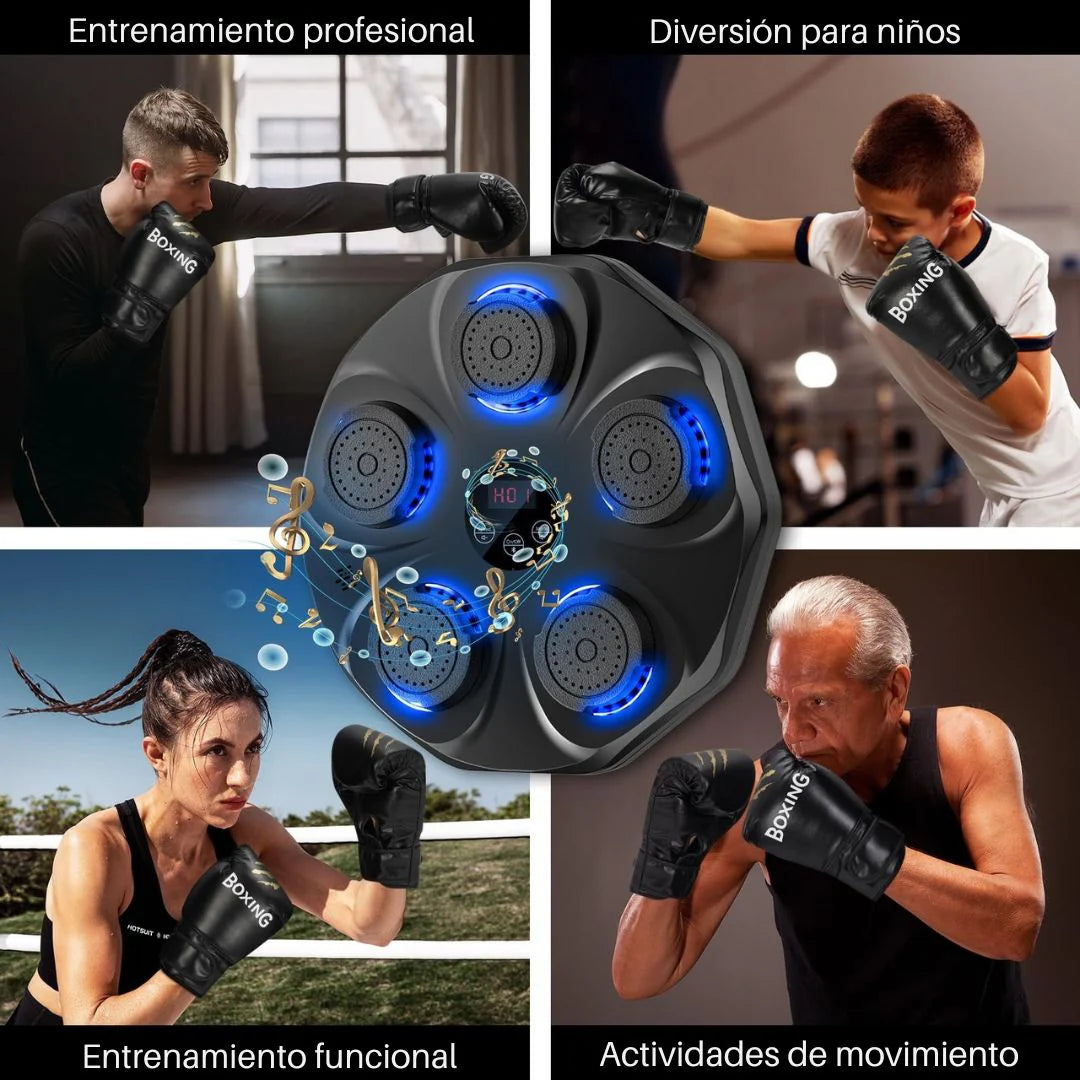 Tablero de boxeo musical - BoxBeat™ | Gratis guantes de box