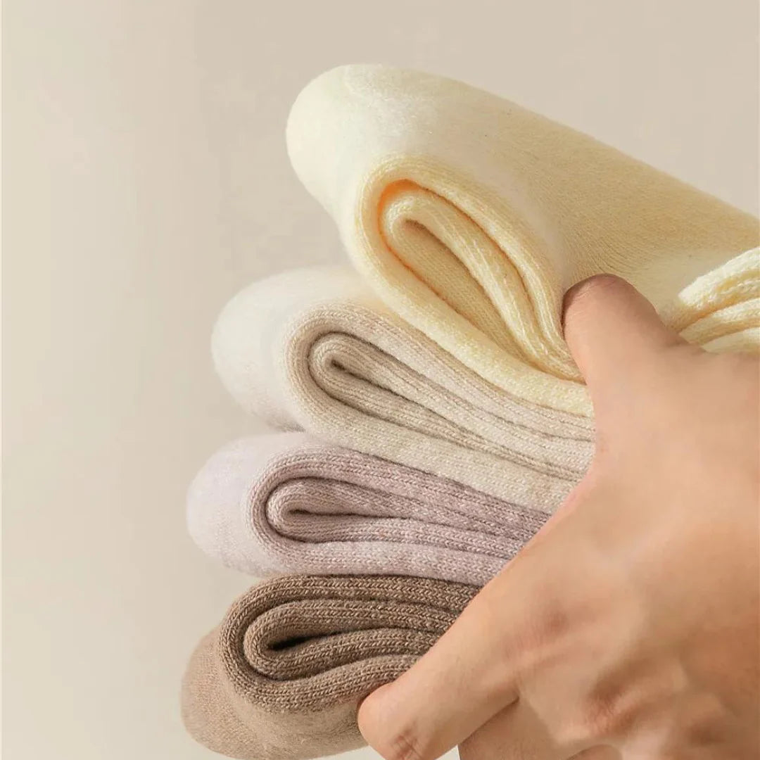Medias Térmicas Abrigadas Con Felpa Interior (10 Pares)