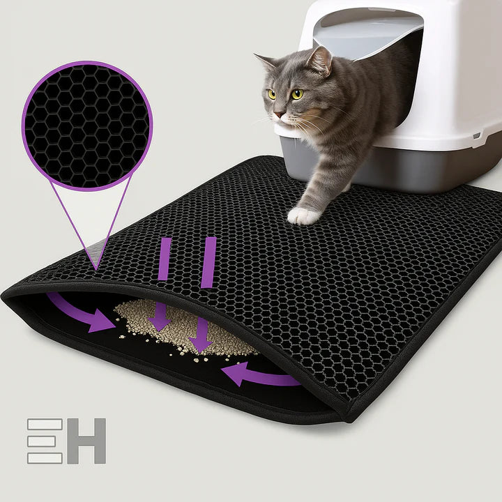 Tapete para Arenero de Gato - CatClean™