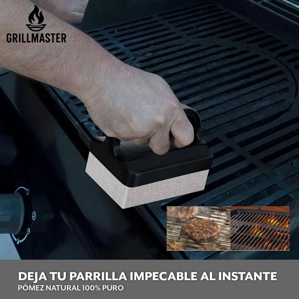 PIEDRA QUE DEJA TU PARRILLA IMPECABLE - GRILLMASTER™ (PACK DE 3)