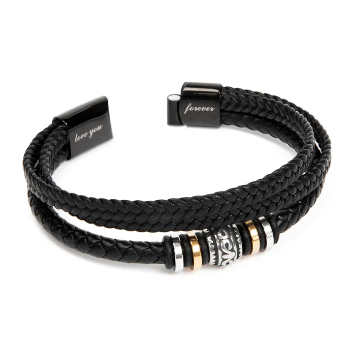 Pulsera tribal y tarjeta dedicatoria - Mantenme en tu corazón