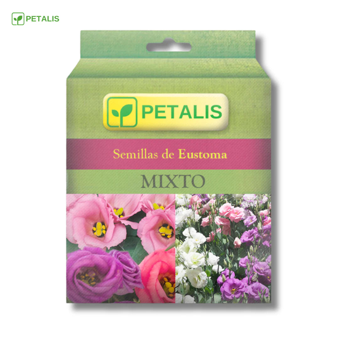 SEMILLAS ORGANICAS FLORALES DE EUSTOMA - PETALIS™ (400 SEMILLAS)