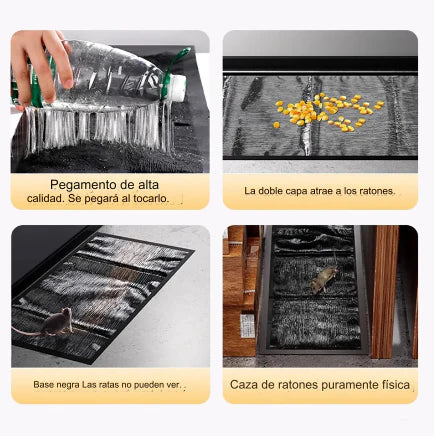 TRAMPA ADHESIVA PARA RATAS 🐀 (2 TRAMPAS ADHESIVAS) + ENVIO GRATIS