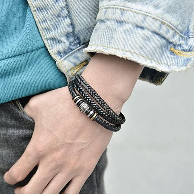 Pulsera tribal y tarjeta dedicatoria - Mi héroe
